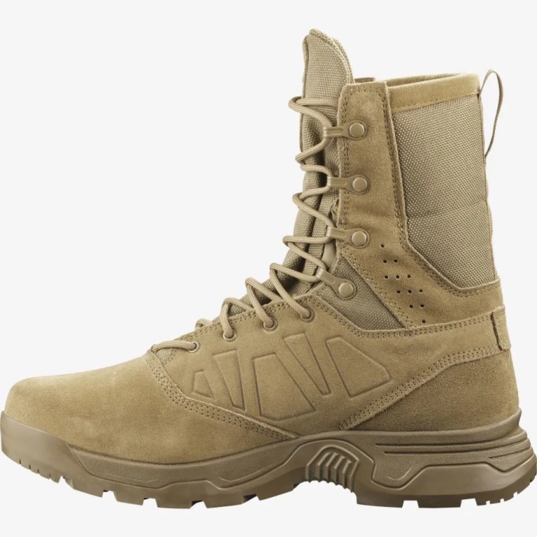 Botas Tácticas Salomon Guardian Climasalomon Impermeables Hombre Marrom | MX VDTF704